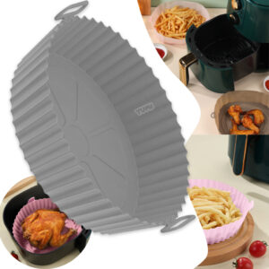 A Melhor Forma de Silicone Flexível para Fritadeira Air Fryer Forno e