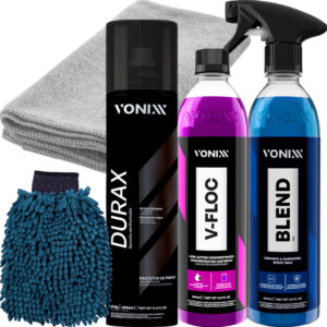 Abrilhantador Para Pneus Durax Spray 400ml Shampoo V-floc Cera Blend — Cabelos