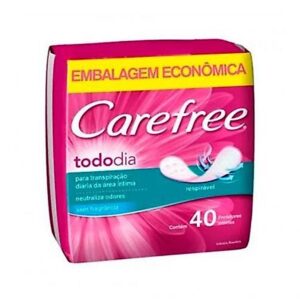 Absorvente Carefree Todo Dia s perfume c 40un — Perfumes