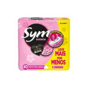Absorvente Sym Proteção Diário C Perfume C 40 — Perfumes