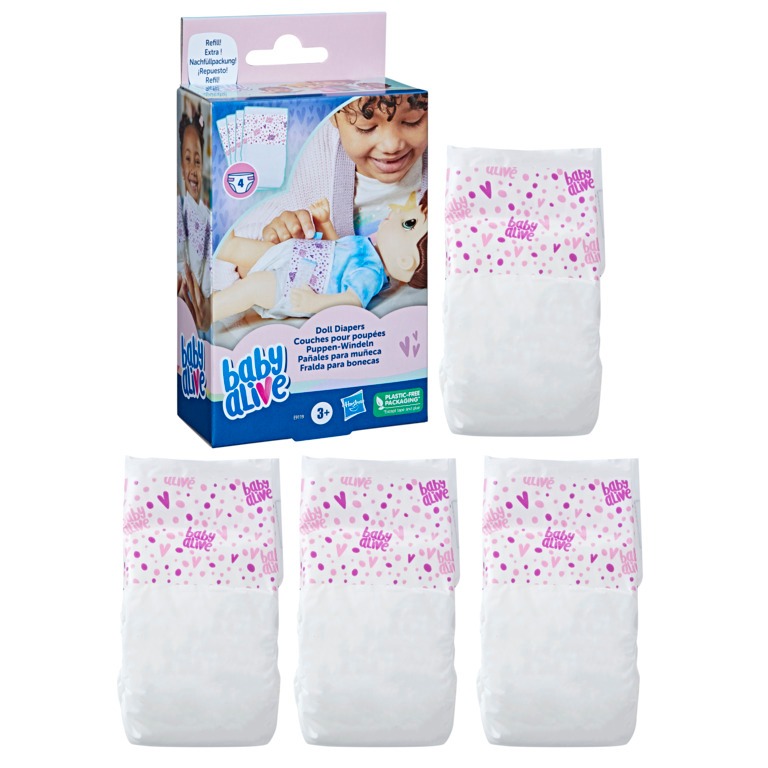 Acessório Boneca Baby Alive Fraldas Hasbro