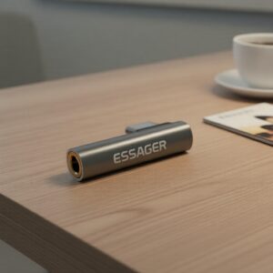Adaptador em L para P2 3,5mm, cabo auxiliar de áudio em ângulo reto — Celulares e Acessórios