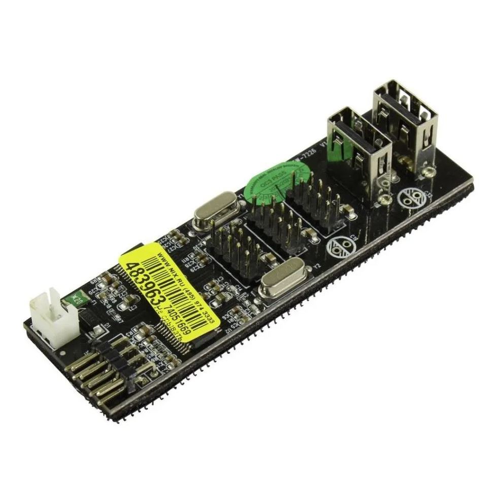 Adaptador Extensor Hub USB Interno 5 Portas — Informática