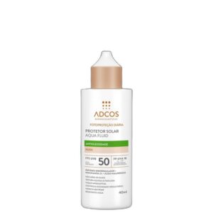Adcos Aqua Fluid Nude Protetor Solar Facial com Cor 40ml