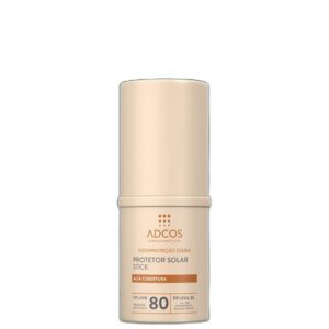 Adcos Fotoproteção Diária Fps 80 Stick Beige Protetor Solar Facial