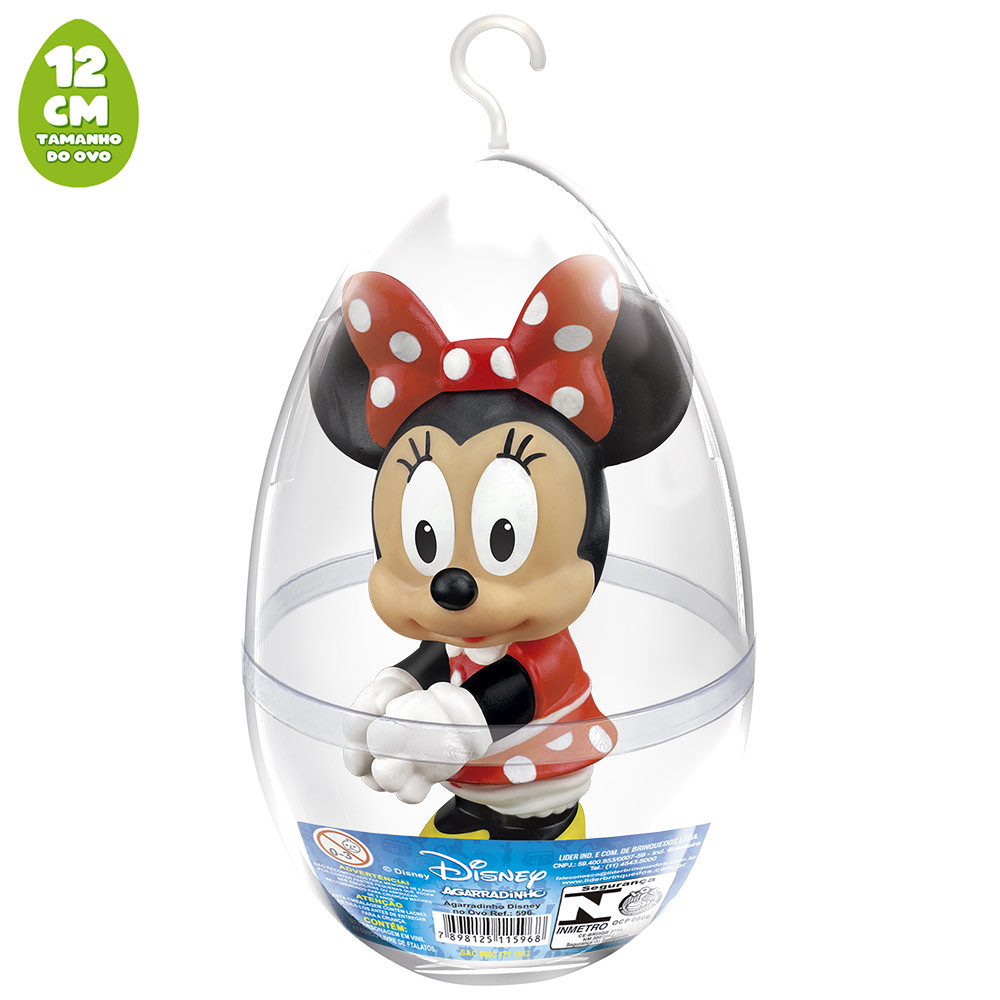 Agarradinho no Ovo Pequeno Disney Minnie Mouse