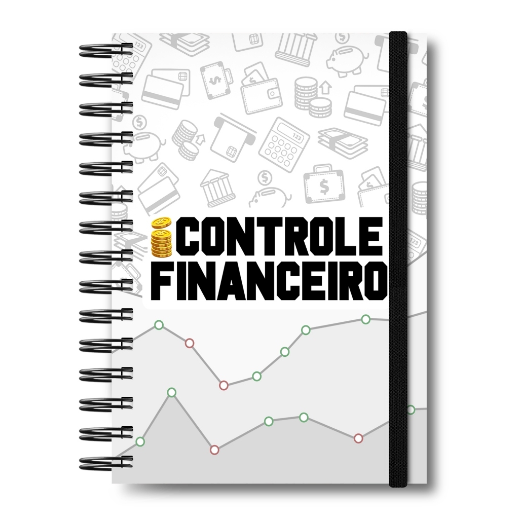 Agenda Controle Organização Financeira Caderno Anotações Minhas