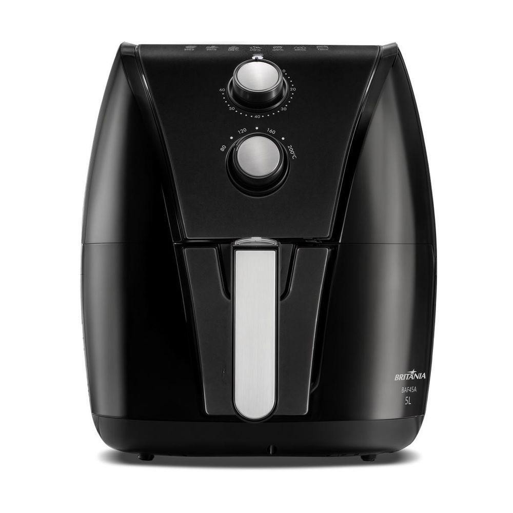 Air Fryer Britânia 5L Antiaderente Gold 1500W BAF45A 220V — Cozinha e Utensílios