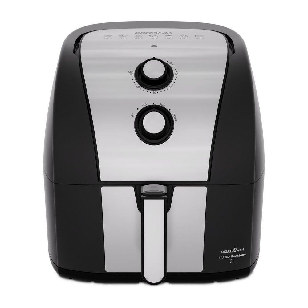 Air Fryer Britânia 9L 2000W Antiaderente Redstone 110V — Cozinha e Utensílios