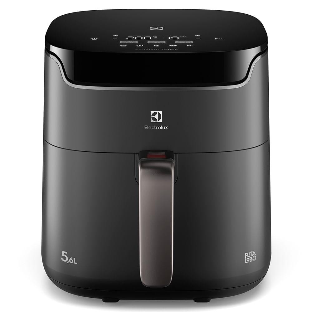 Air Fryer Electrolux por Rita Lobo 5,6L Experience Preta — Cozinha e Utensílios