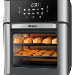 Air Fryer Forno 12l Afon-12l-gi 2000w Digital Mondial Preto E Inox