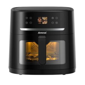Air Fryer fritadeira de ar com Inteligência Artificial 8L 1700W Amvox