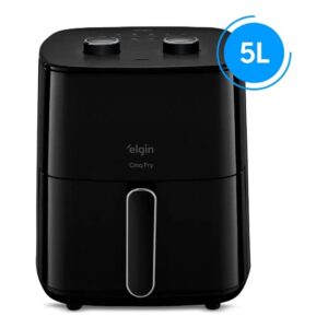Air Fryer Fritadeira Elétrica 5L Elgin Cinq Fry 1500W Preta — Eletroportáteis