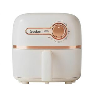 Air Fryer Mini Gaabor Pocket 1,4L Branca Compacta 900W 127V