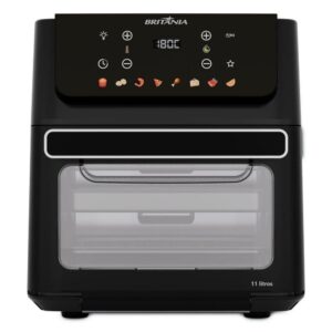 Air Fryer Oven Britânia BAF11A 11L 1800W Digital com 8 Funções Preto