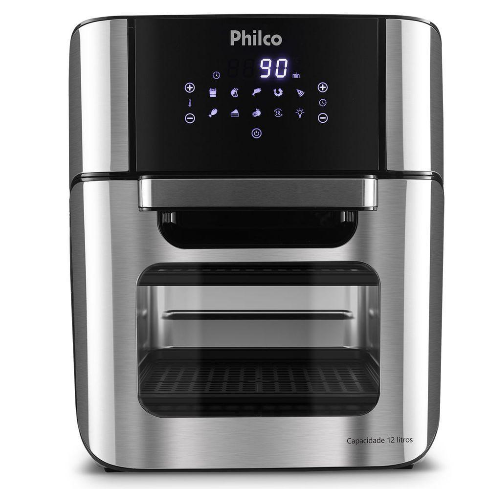 Air Fryer Oven Philco 12L 4 Em 1 1800W 110V — Cozinha e Utensílios