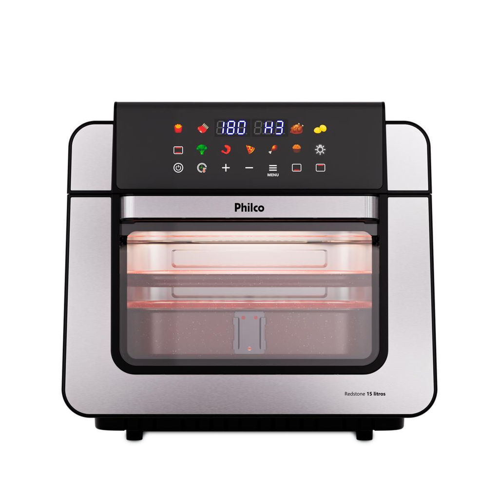 Air Fryer Oven Philco 15L Dupla Resistência 1800W PAF15B — Cozinha e Utensílios