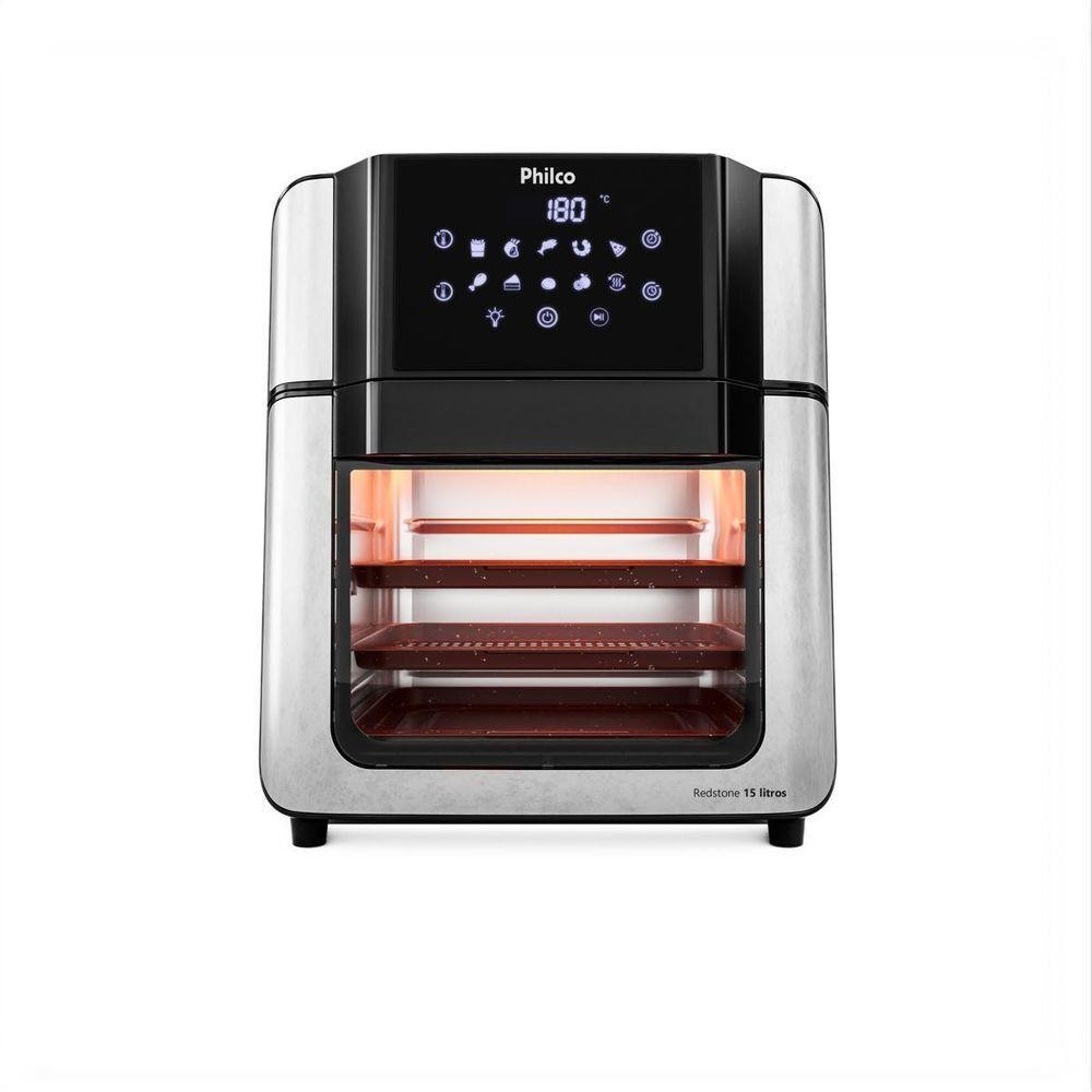 Air Fryer Oven Philco 15L Painel Digital PAF15A 110V