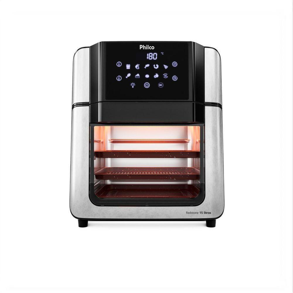 Air Fryer Oven Philco 15L Painel Digital PAF15A 110V