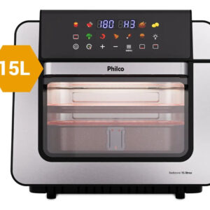 Air Fryer Oven Philco Paf15b 15l Dupla Resistência 1800w — Eletroportáteis