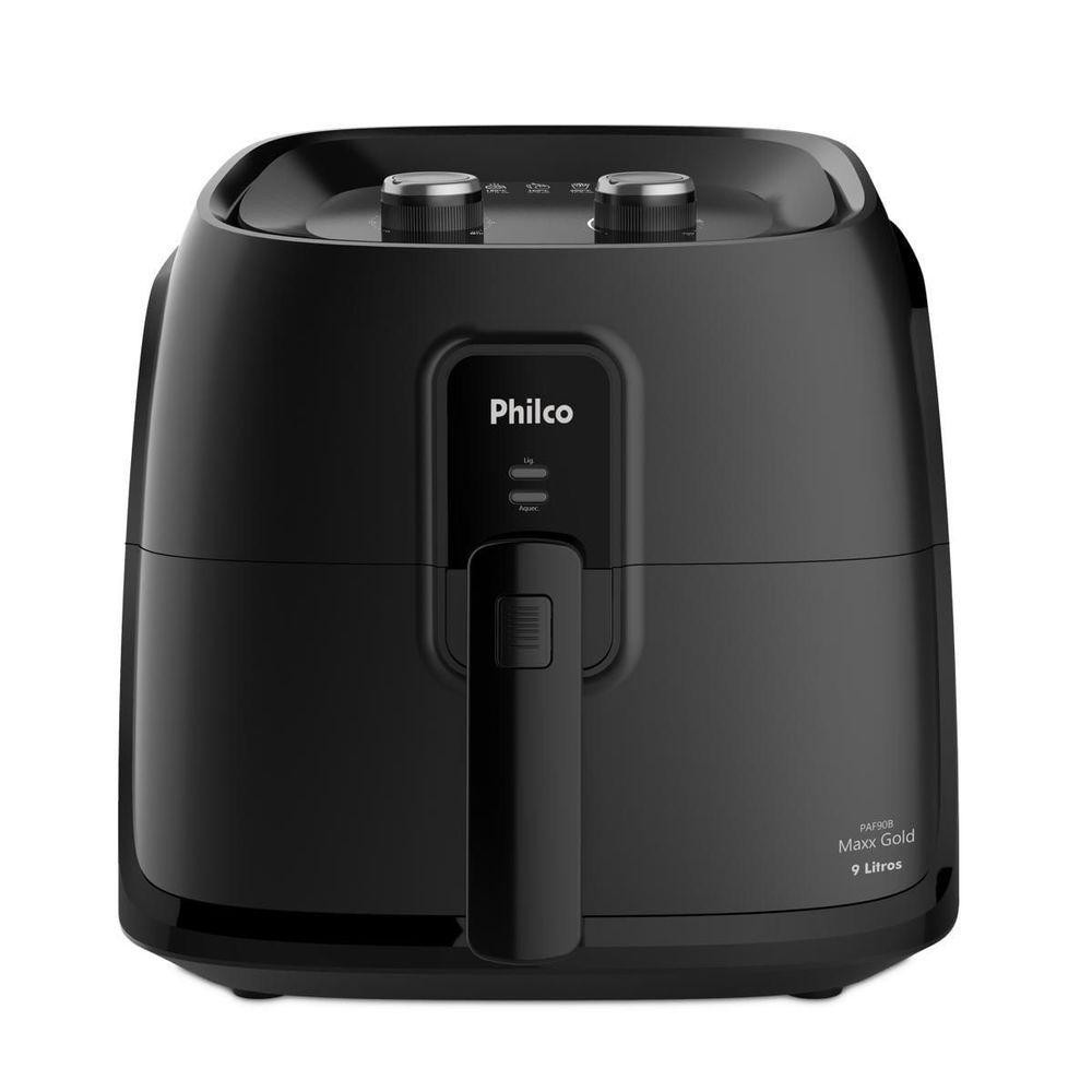 Air Fryer Philco 9L 2000W Cesto Quadrado Gold PAF90B 110V — Cozinha e Utensílios