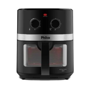 Air Fryer Philco 9L Visor Glass Redstone 1800W 220V