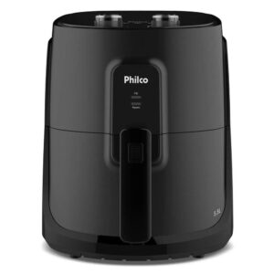 Air Fryer Philco PAF55B 5,5L com Revestimento Redstone 1500W 110V