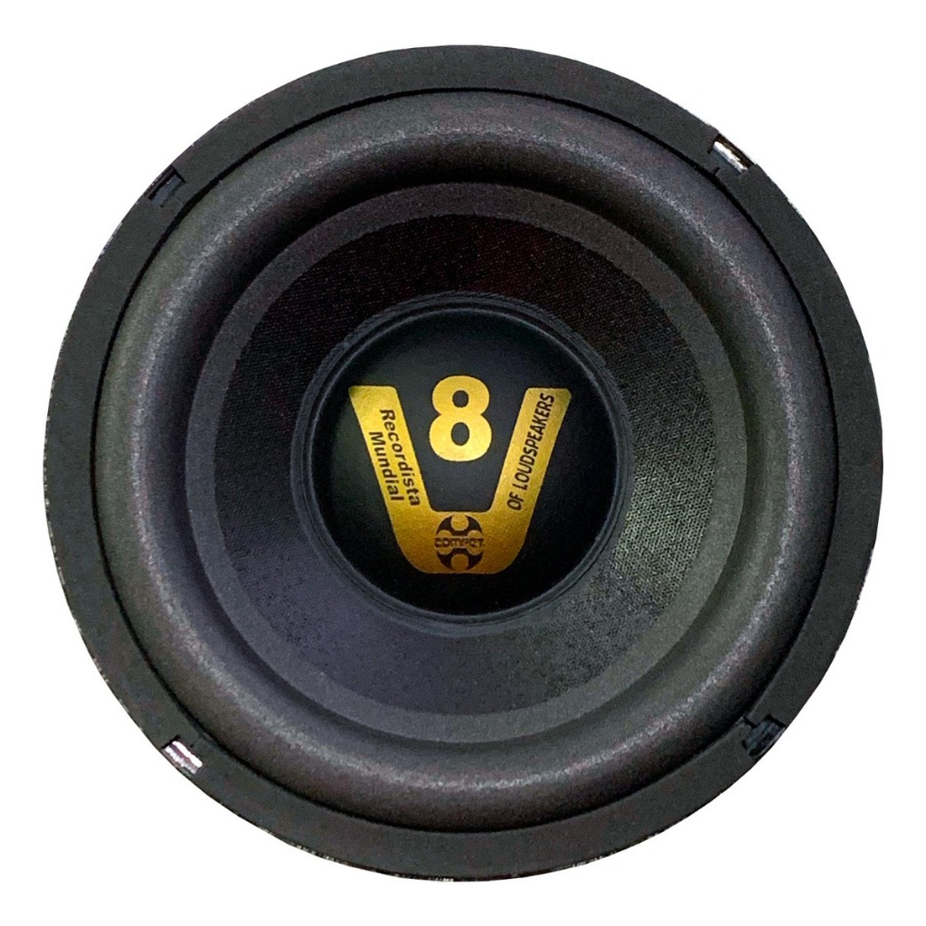 Alto Falante Compet 8 Polegadas Subwoofer 200w 4 Ohms Som Automotivo