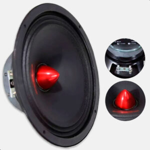 Alto Falante Mid Bass Unlike 200wrms 4 Ohms 8 Polegadas Potente Som