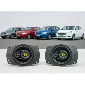 Alto-falante Revo 46 Triaxial 4×6 55w Som Automotivo Bravox Preto