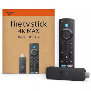 Amazon Fire TV Stick 4K Max 3ª Geração 16GB Ultra HD Wi-Fi 6 Alexa