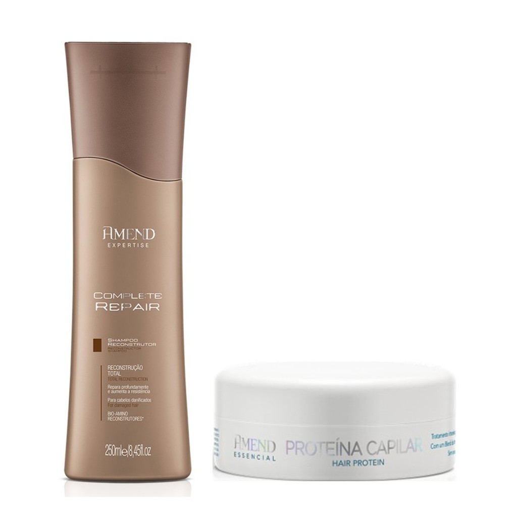 Amend Kit Complete Repair Shampoo 250ml Essencial Proteína Capilar