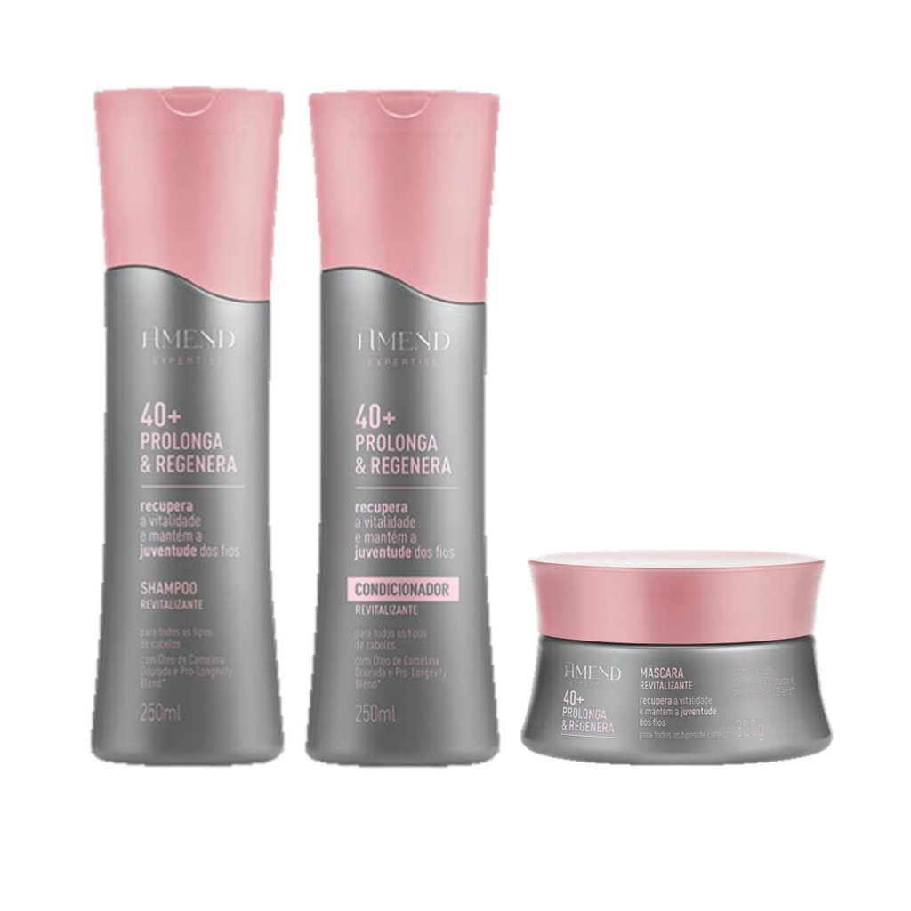 Amend Kit Expertise 40+ Prolonga e Regenera Shampoo e Condicionador