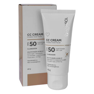 Anasol CC Cream Protetor Solar Facial Fps 50 Médio 60g — Skincare