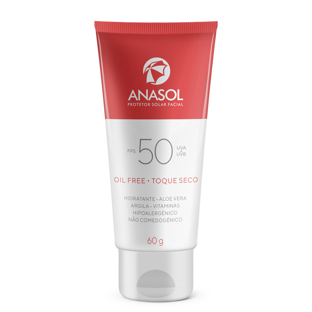 Anasol Protetor Solar Facial 60g — Skincare