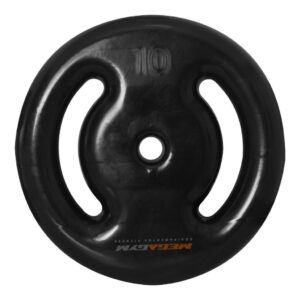 Anilha Emborrachada 10Kg Para Treino De musculação E Fisioterapia Em