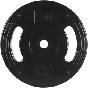 Anilha Injetada Com Furo 31mm 5 a 20 kg Peso De Academia Emborrachada