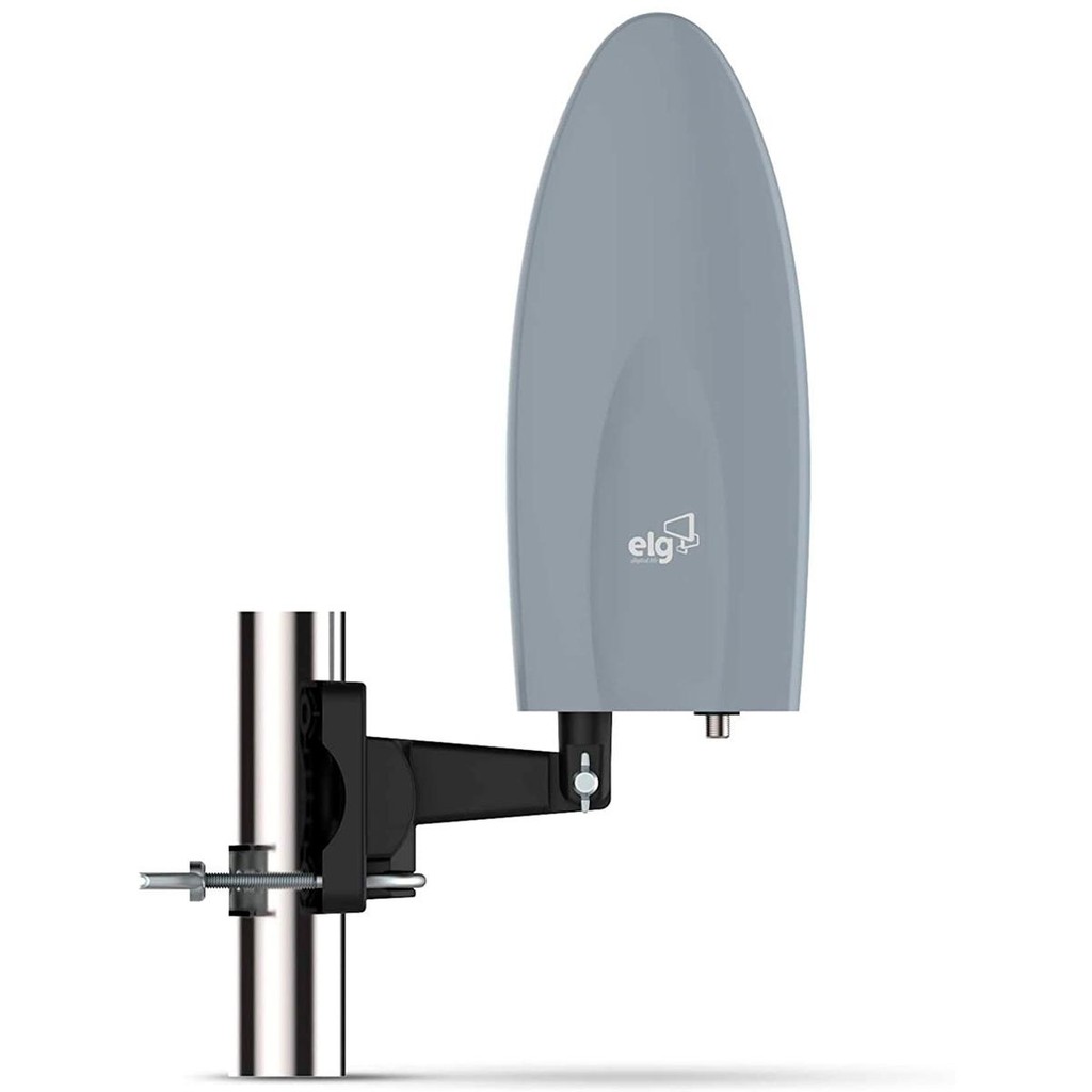 Antena Digital Externa Falcon Alcance 60km Cabo de 10 metros Elg — TV e Vídeo