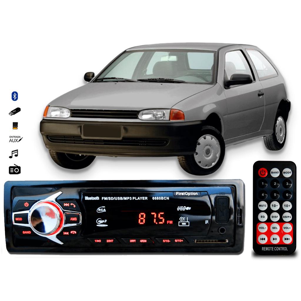 Aparelho De Som Mp3 Vw Gol G2 Bluetooth Pendrive Rádio — Informática