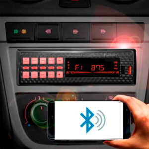 Aparelho Som Automotivo Radio Carro Bluetooth Pendrive Sd Rádio Fm Am