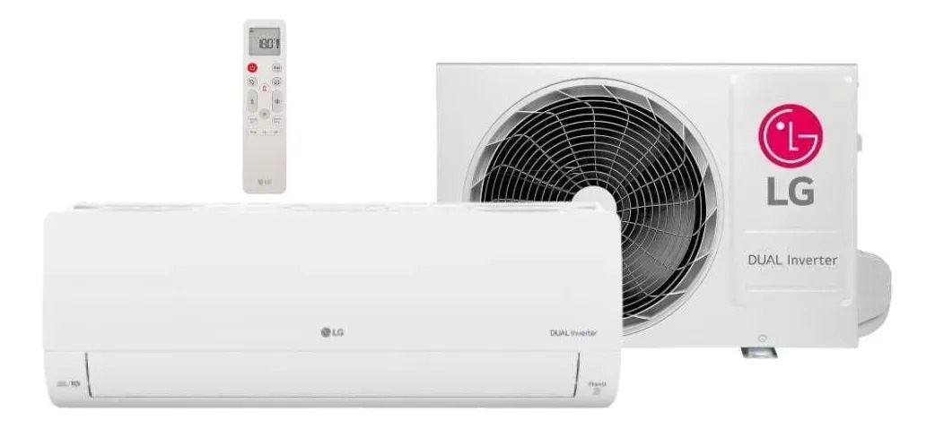 Ar Condicionado LG Dual Inverter Ai Voice 12000 Btus Qf Branco — Ar e Ventilação