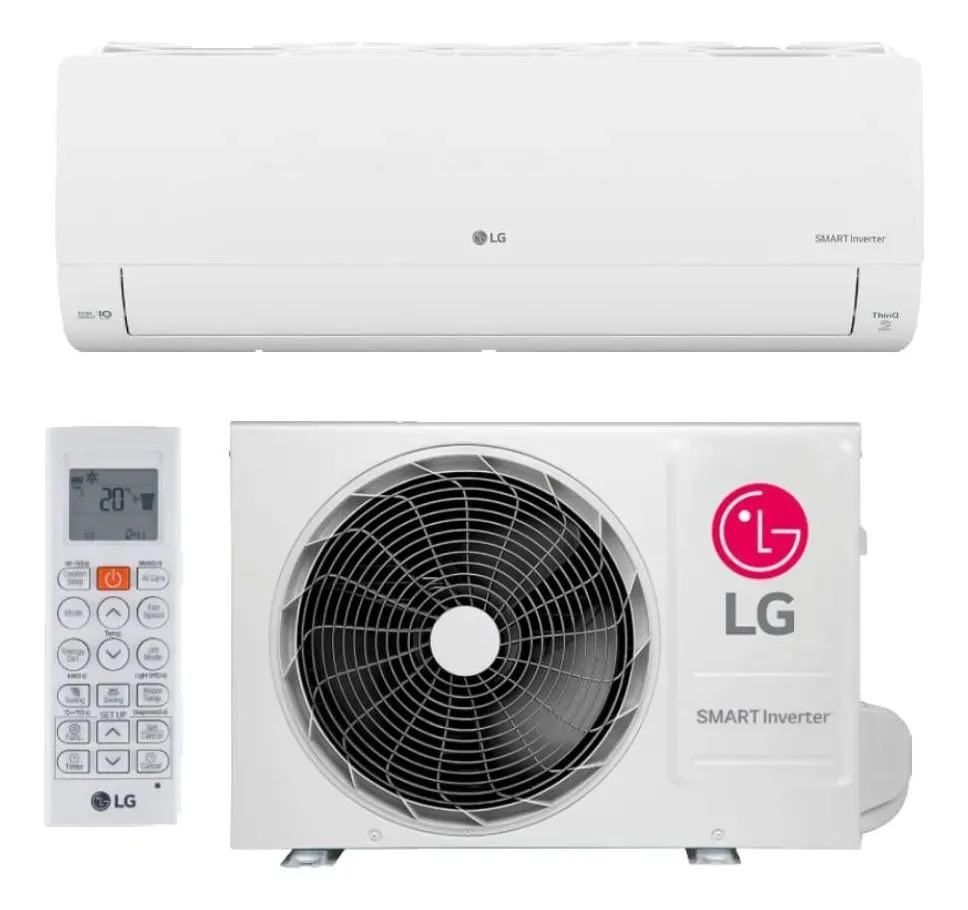 Ar Condicionado LG Inverter Smart Voice AI 12.000 Btus Frio — Ar e Ventilação