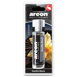 Areon Perfume Spray Vanilla Black Baunilha Aromatizante Automotivo