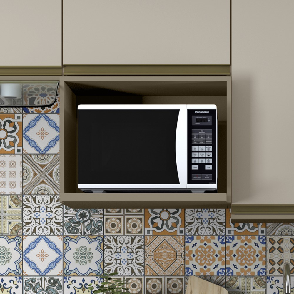 Armário Aéreo Micro-Ondas 60cm Évelin Henn — Eletroportáteis