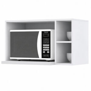 Armário Aéreo para Micro-ondas 02 Nichos 80cm Americana Henn — Eletroportáteis