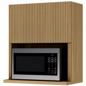 Armário Aéreo Rainha em Mdf 15mm com Nicho para Micro-ondas, 1 Porta