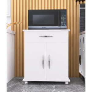 Armário de Cozinha para Chão com Forno e Micro-ondas Multiuso Tampo — Eletroportáteis