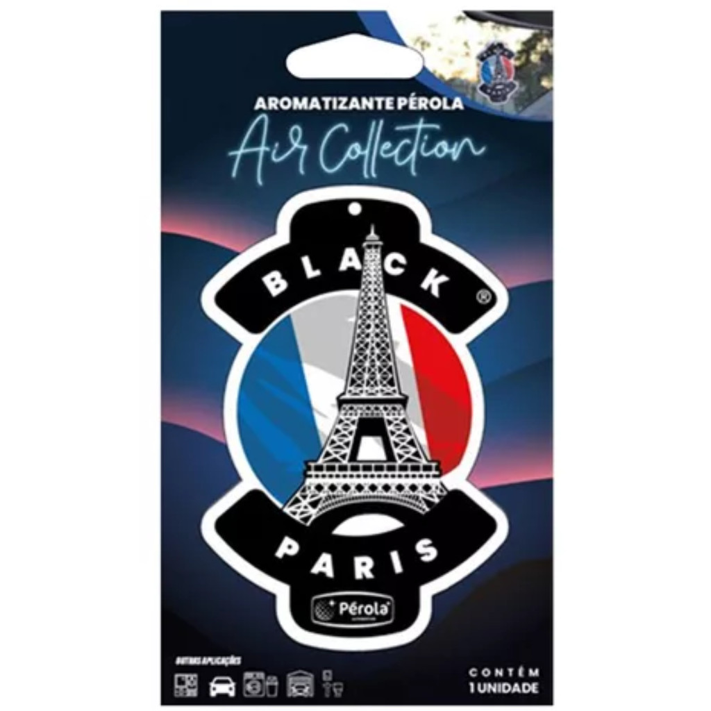 Aromatizante Miniatura Air Collection Black Paris Perfume para Carro — Perfumes