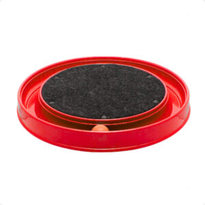 Arranhador Gato Redondo Furacão Pet Vermelho