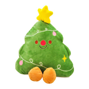 Árvore de Natal com Pernas de Pelúcia 23cm 1 unidade Rizzo